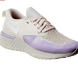 Nike Woman’s Odyssey React Fly Knit 2 Platform Tint Lavender & Mist Sneakers 7.5